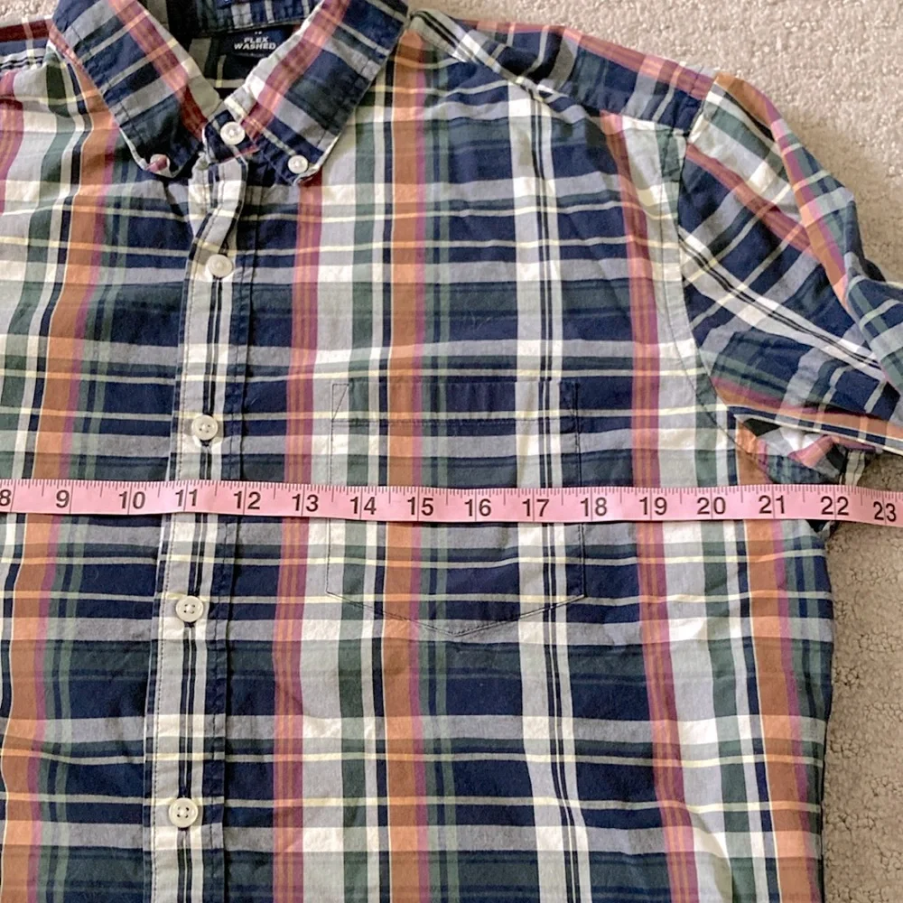 J.Crew Slim Untucked Plaid shirt